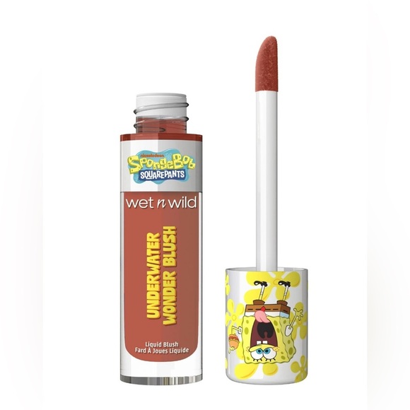 Wet N Wild SpongeBob Underwater Wonder Liquid Blush - Perfect Square - Picture 2 of 7